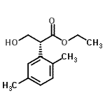 CAS#: 797756-95-7， Ethyl (2R)-2-(2,5-dimethylphenyl)-3-hydroxypropanoate