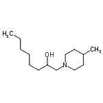 CAS#: 797789-44-7， 1-(4-Methyl-1-piperidinyl)-2-octanol