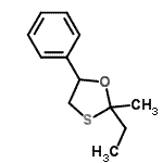 CAS#: 797793-62-5， 2-Ethyl-2-methyl-5-phenyl-1,3-oxathiolane