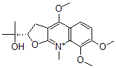 CAS#: 79808-98-3， 2-[(2S)-4,7,8-Trimethoxy-9-Methyl-2,3-Dihydrofuro[5,4-b]Quinolin-9-Ium-2-Yl]Propan-2-Ol