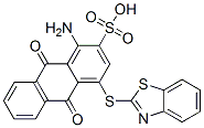 CAS#: 79817-55-3， 1-Amino-4-(1,3-Benzothiazol-2-Ylsulfanyl)-9,10-Dioxoanthracene-2-Sulfonic Acid