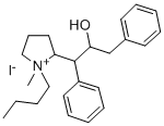 CAS#: 79820-09-0， 2-(1-Butyl-1-Methylpyrrolidin-1-Ium-2-Yl)-1,3-Diphenylpropan-2-Ol Iodide