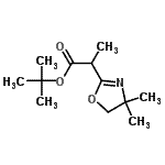 CAS#: 798562-17-1， 2-Methyl-2-propanyl 2-(4,4-dimethyl-4,5-dihydro-1,3-oxazol-2-yl)propanoate