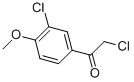 CAS#: 79881-25-7， 2-Chloro-1-(3-Chloro-4-Methoxyphenyl)Ethanone