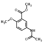 CAS#: 79893-19-9， Methyl 5-acetamido-2-methoxybenzoate