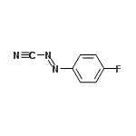 CAS#: 79896-01-8， (E)-(4-Fluorophenyl)diazenecarbonitrile