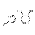 CAS#: 799260-82-5， (1R,2S,3R)-1-(1-Methyl-1H-pyrazol-4-yl)-1,2,3,4-butanetetrol