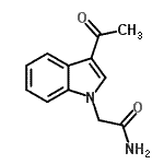 CAS#: 799264-84-9， 2-(3-Acetyl-1H-indol-1-yl)acetamide
