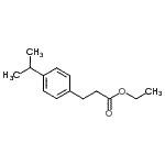 CAS#: 79942-37-3， Ethyl 3-(4-isopropylphenyl)propanoate