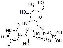 CAS#: 79965-09-6， 5-Fluorouridine Diphosphate Glucose