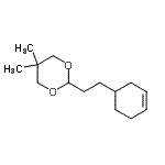 CAS#: 799792-99-7， 2-[2-(3-Cyclohexen-1-yl)ethyl]-5,5-dimethyl-1,3-dioxane