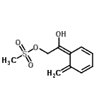 CAS#: 799804-47-0， (2E)-2-Hydroxy-2-(6-methylene-2,4-cyclohexadien-1-ylidene)ethyl methanesulfonate