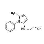 CAS#: 799814-38-3， 2-[(2-Methyl-1-phenyl-1H-imidazol-5-yl)amino]ethanol