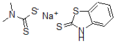 CAS#: 8000-96-2， Sodium Dimethyldithiocarbamate mixt. with 2(3H)-Benzothiazolethione