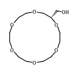 CAS#: 80004-04-2， (2S)-1,4,7,10,13,16-Hexaoxacyclooctadecan-2-ylmethanol
