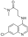 CAS#: 80008-13-5， 3-(7-Chloro-4-Quinolylamino)-N,N-Dimethylpropionamide