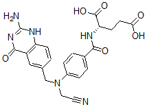 CAS#: 80015-09-4， N(10)-(Cyanomethyl)-5,8-Dideazafolic Acid