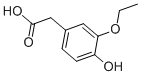 structure of CAS# 80018-50-4, 3-Ethoxy-4-Hydroxyphenylacetic Acid;Benzeneacetic Acid, 3-Ethoxy-4-Hydroxy-;Benzenacetic Acid, 3-Ethoxy-4-Hydroxy-;3-ETHOXY-4-HYDROXYBENZENEACETIC ACID