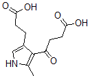 CAS#: 80037-86-1， 4-[4-(2-Carboxyethyl)-2-methyl-1H-pyrrol-3-yl]-4-oxobutanoic acid