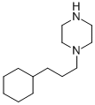structure of CAS# 800372-97-8, 1-(3-Cyclohexylpropyl)-Piperazine