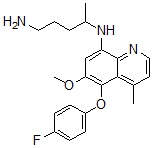 CAS#: 80061-25-2， 4-Methyl-5-(4-Fluorophenoxy)Primaquine