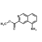 CAS#: 80066-70-2， Methyl 5-amino-3-isoquinolinecarboxylate