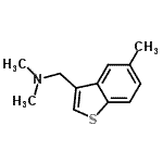 CAS#: 801139-70-8， N,N-Dimethyl-1-(5-methyl-1-benzothiophen-3-yl)methanamine