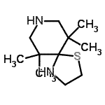 CAS#: 801141-42-4， 6,6,10,10-Tetramethyl-1-thia-4,8-diazaspiro[4.5]decane