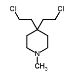 CAS#: 801144-27-4， 4,4-Bis(2-chloroethyl)-1-methylpiperidine