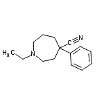 CAS#: 801156-61-6， 1-Ethyl-4-phenyl-4-azepanecarbonitrile