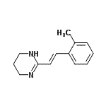 CAS#: 801181-89-5， 2-[(E)-2-(2-Methylphenyl)vinyl]-1,4,5,6-tetrahydropyrimidine
