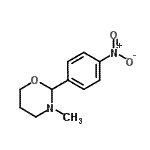 CAS#: 801186-36-7， 3-Methyl-2-(4-nitrophenyl)-1,3-oxazinane
