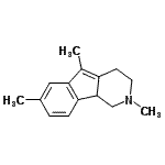 CAS#: 801203-03-2， 2,5,7-Trimethyl-2,3,4,9b-tetrahydro-1H-indeno[1,2-c]pyridine