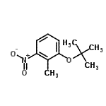 CAS#: 801282-13-3， 2-Methyl-1-[(2-methyl-2-propanyl)oxy]-3-nitrobenzene