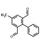 CAS#: 801292-27-3， 4-Methyl-2,6-biphenyldicarbaldehyde