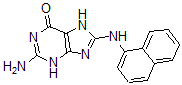 CAS 登录号：80156-61-2， N-(鸟嘌呤-8-基)-1-萘胺