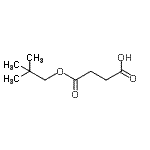 CAS#: 80166-56-9， 4-(2,2-Dimethylpropoxy)-4-oxobutanoic acid