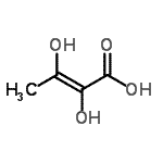 CAS#: 80172-30-1， (2E)-2,3-Dihydroxy-2-butenoic acid