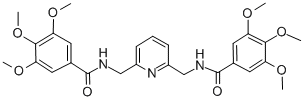 CAS#: 80197-28-0， 2,6-Bis(3,4,5-Trimethoxybenzoylaminomethyl)Pyridine