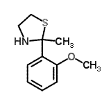 CAS#: 802005-82-9， 2-(2-Methoxyphenyl)-2-methyl-1,3-thiazolidine