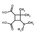 CAS#: 802009-73-0， 4-(Dimethylamino)-3,3-dimethyl-1,2-cyclobutanedicarboxylic acid
