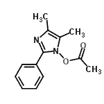 CAS#: 802026-86-4， 1-Acetoxy-4,5-dimethyl-2-phenyl-1H-imidazole