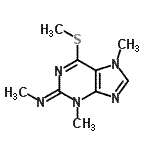 CAS#: 802028-83-7， (2Z)-N,3,7-Trimethyl-6-(methylsulfanyl)-3,7-dihydro-2H-purin-2-imine