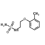 CAS#: 802040-93-3， N-[2-(2-Methylphenoxy)ethyl]sulfuric diamide