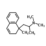 CAS#: 802049-29-2， N,N-Dimethyl-1-(1-methyl-1,2-dihydro-1-naphthalenyl)-2-propanamine