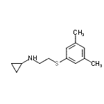 CAS#: 802266-07-5， N-{2-[(3,5-Dimethylphenyl)sulfanyl]ethyl}cyclopropanamine