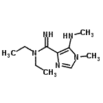 CAS#: 802267-15-8， N,N-Diethyl-1-methyl-5-(methylamino)-1H-imidazole-4-carboximidamide