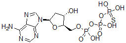 CAS#: 80227-17-4， 2'-Deoxyadenosine 5'-O-(2-Thiotriphosphate)