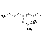 CAS#: 80228-88-2， (Ethoxymethyl)[bis(isopropenyloxy)]silane