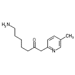 CAS 登录号：802283-55-2， 7-氨基-1-(5-甲基-2-吡啶基)-2-庚酮